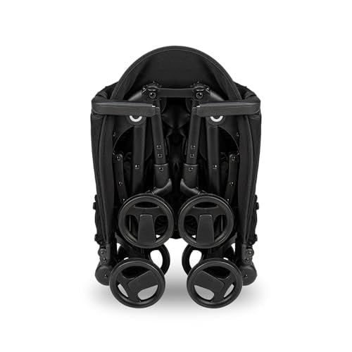 MoMi GRACE leichter Kinderwagen ab 6 Monaten kompakt Buggy mit einem Rucksack zum Tragen passt als Handgepäck faltbarer Reisebuggy 5-Punkt-Gurt