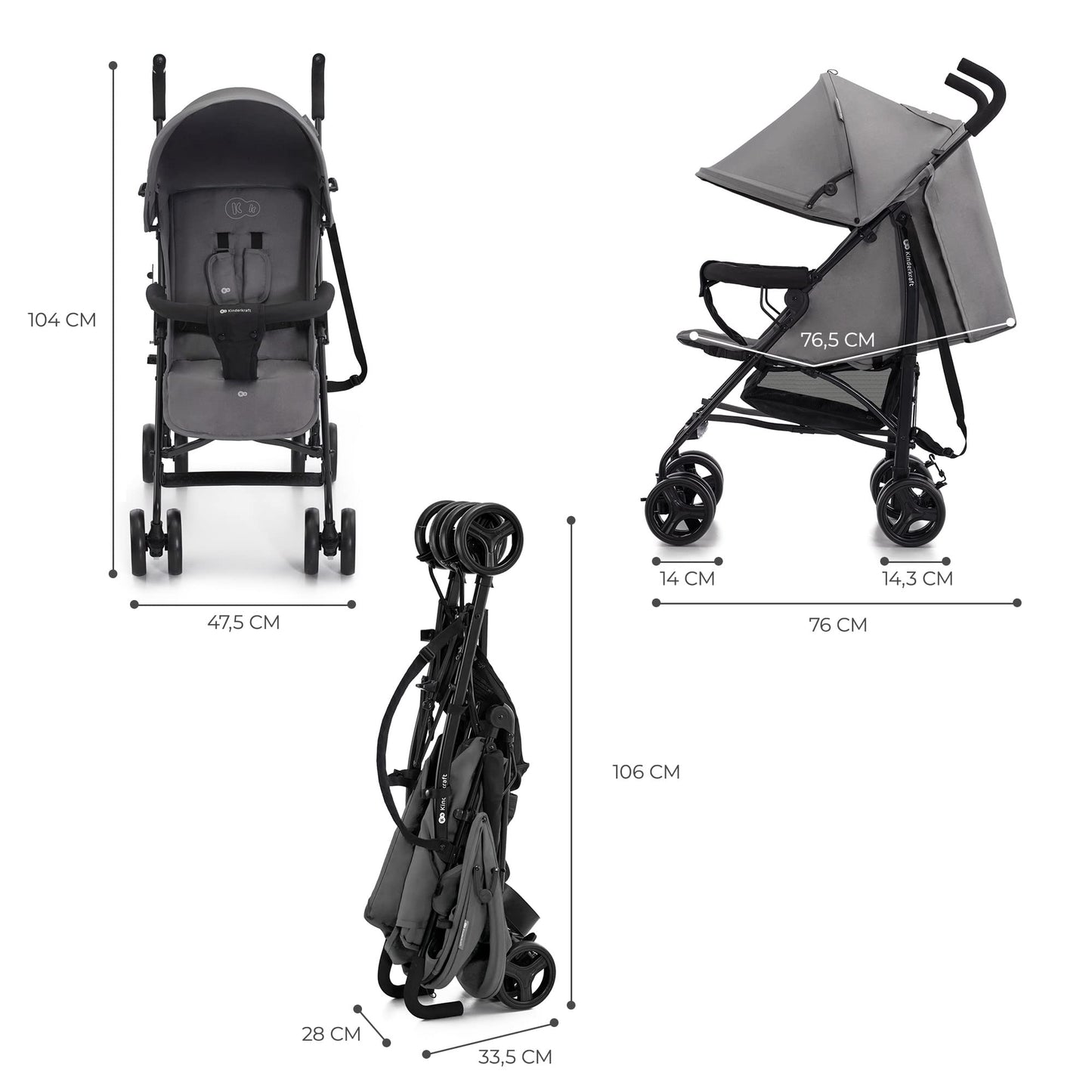 Kinderkraft TIK Kinderwagen